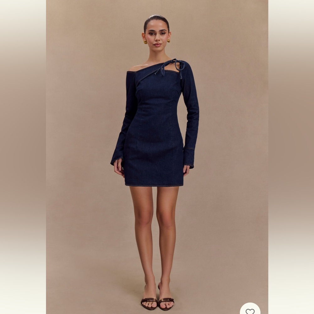 Meshki denim dress